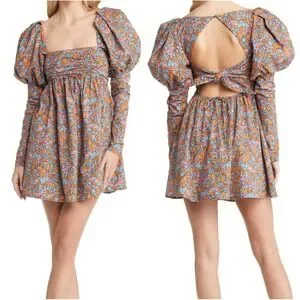 knee length dresses for ladies Julia Mini Dress by For Love & Lemons
